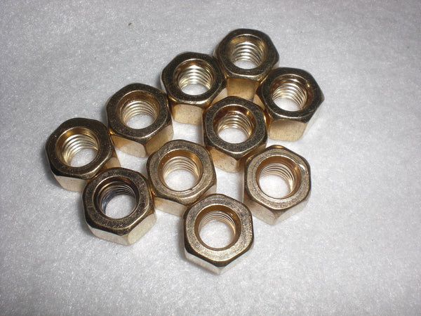 Brass Nuts for High Pressure Clamps | Global Material Processing