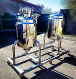 ASME Jacketed Reactor Skid (Alcohol Extraction): Custom Build | Global Material Processing