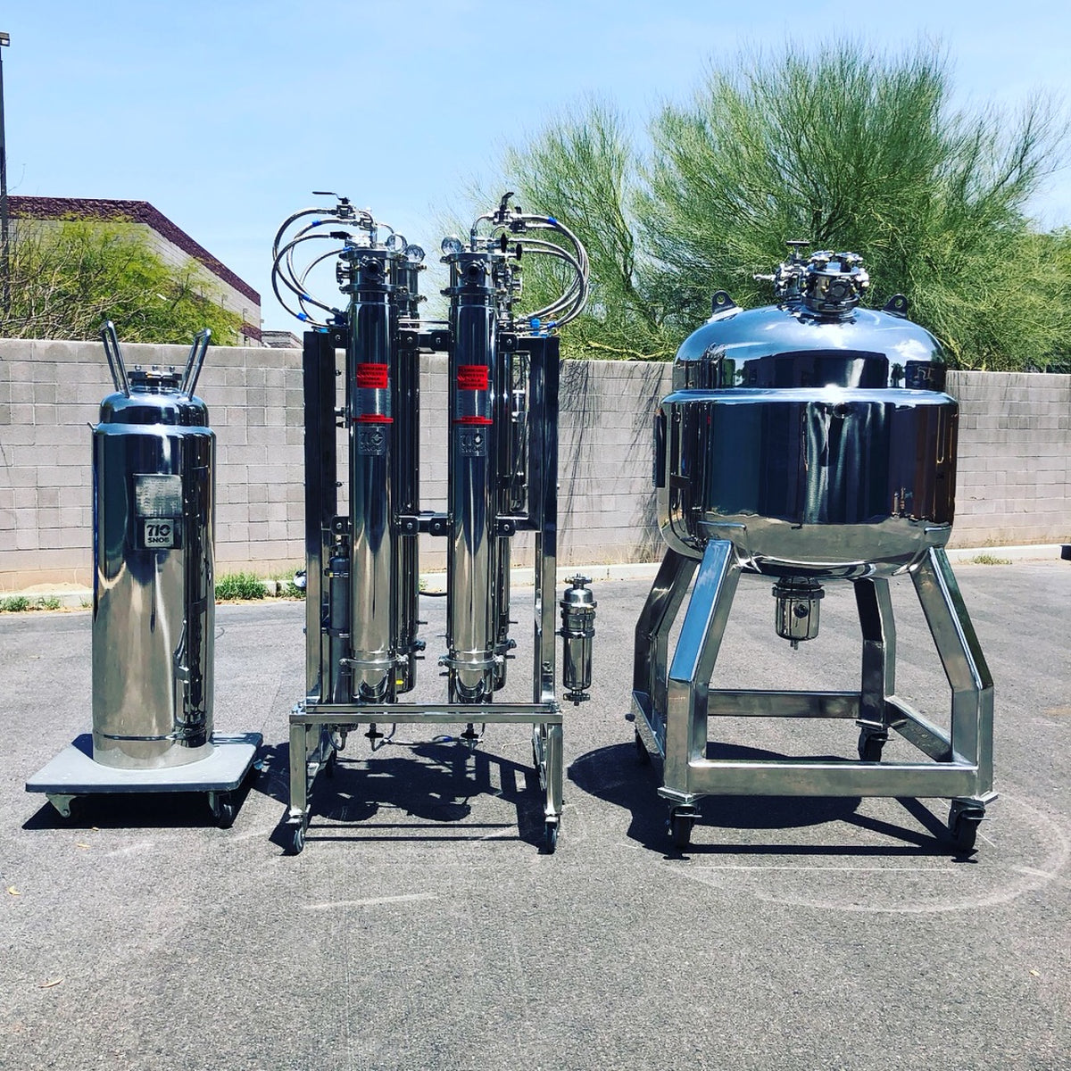 Large Scale ASME Hydrocarbon Extractor | Global Material Processing